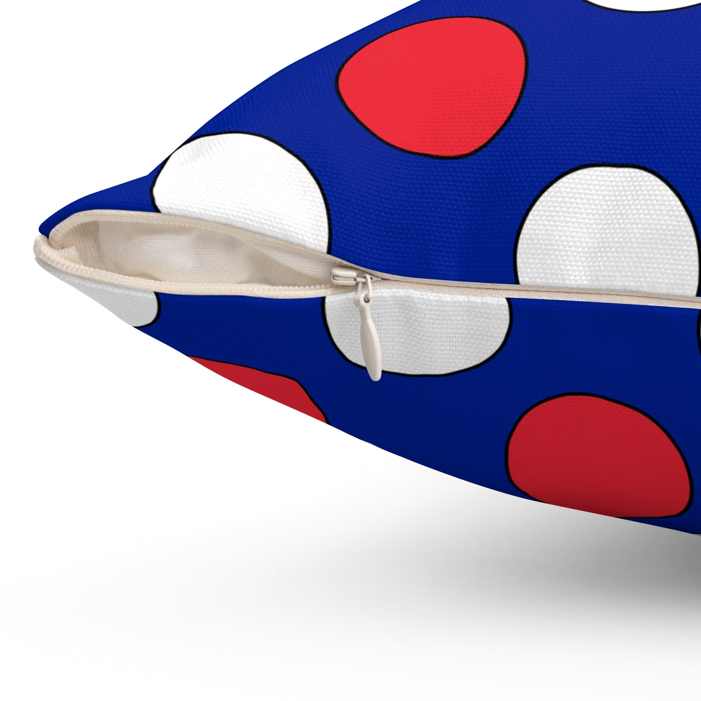 Sint Maarten Retro Polka Dots Cushion Pillow