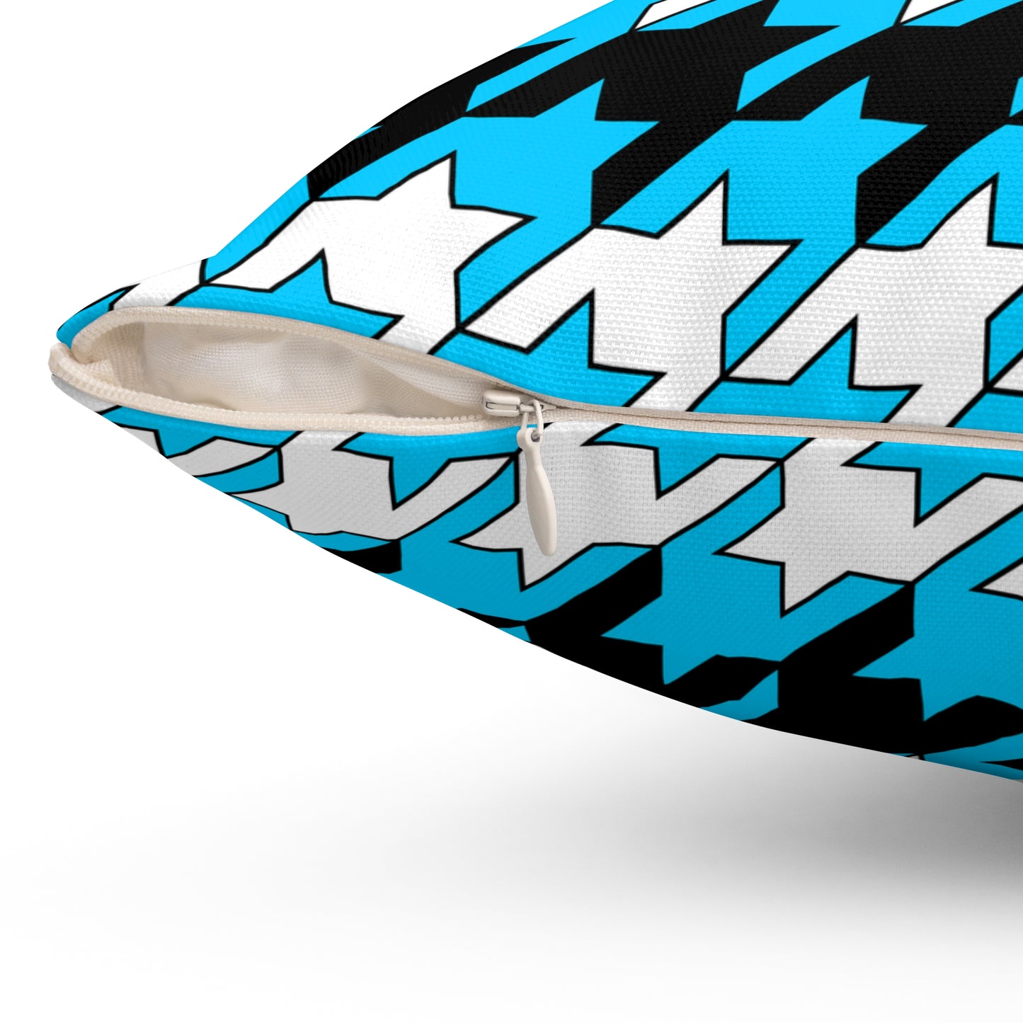 Botswana Retro Houndstooth Cushion Pillow