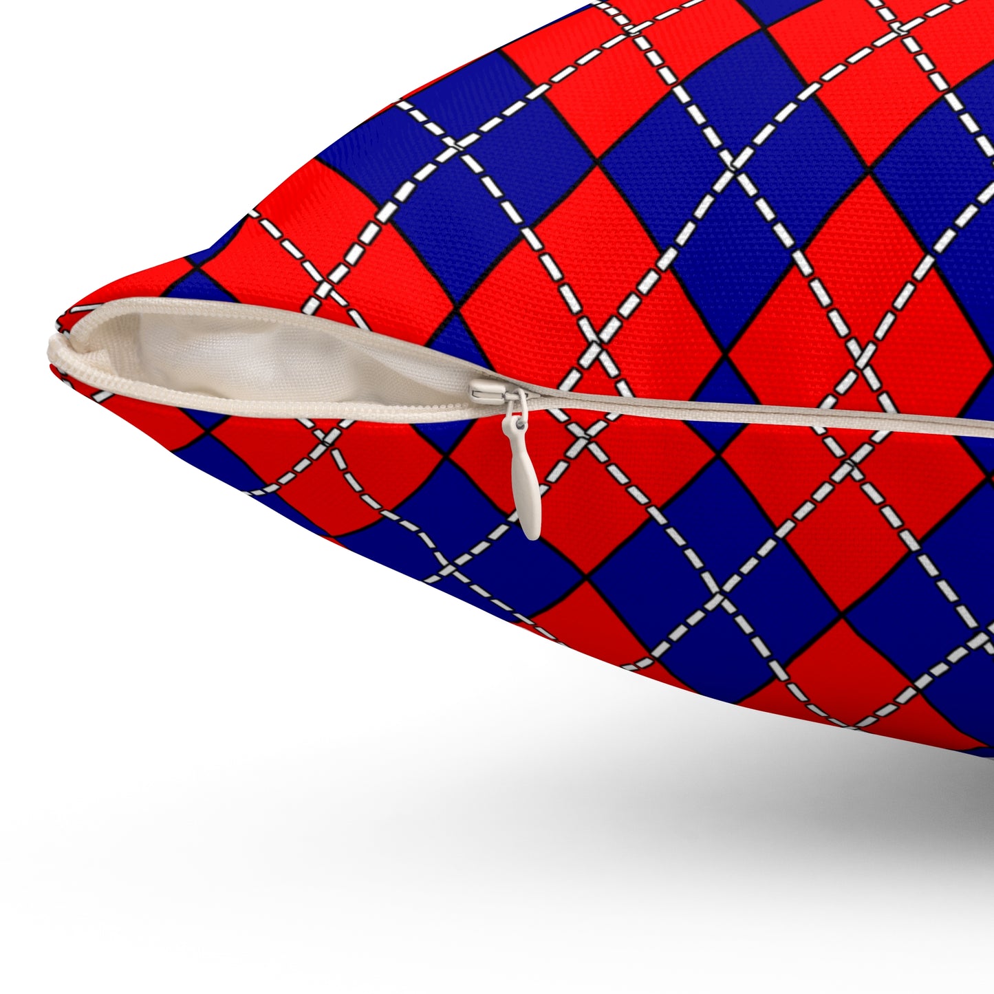 Taiwan Retro Argyle Cushion Pillow