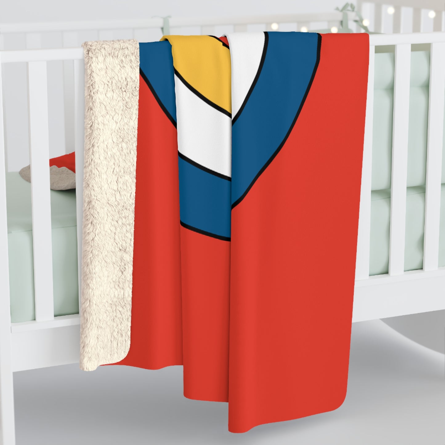 Kiribati Retro Target Blanket Throw