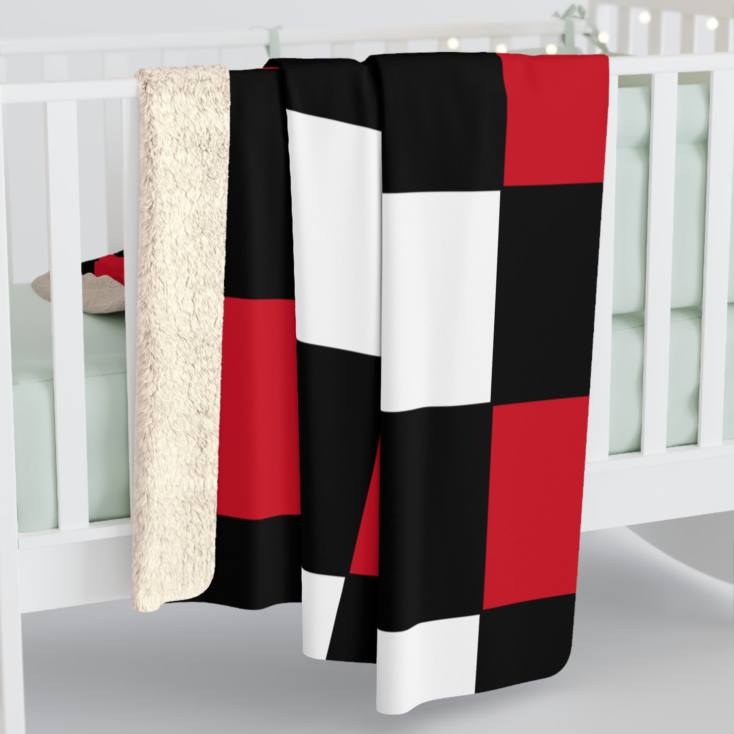 Iraq Retro Check Blanket Throw