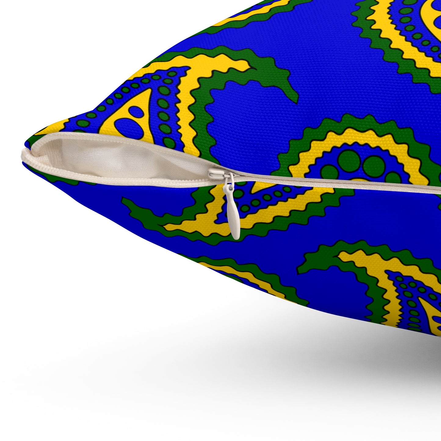 Solomon Islands Retro Paisley Cushion Pillow