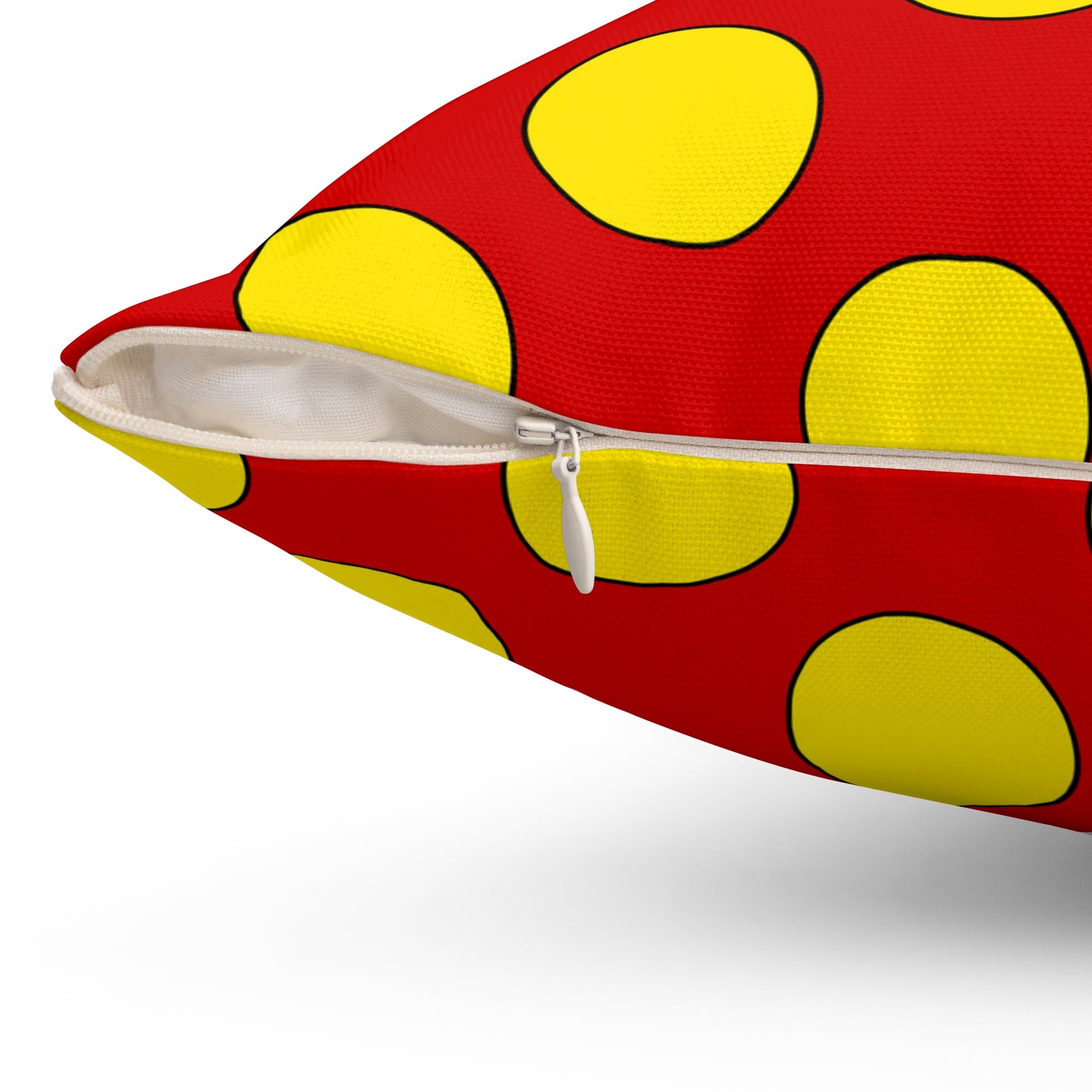 North Macedonia Retro Polka Dots Cushion Pillow