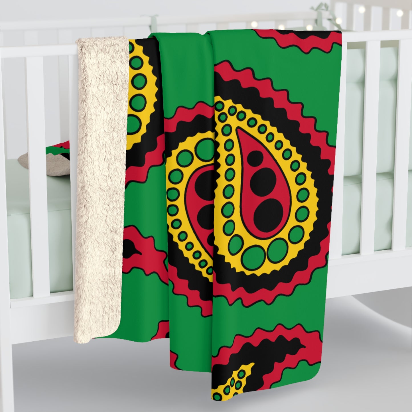 Vanuatu Retro Paisley Blanket Throw