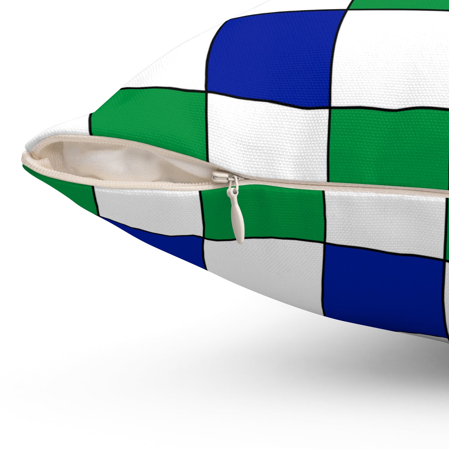 Lesotho Retro Check Cushion Pillow