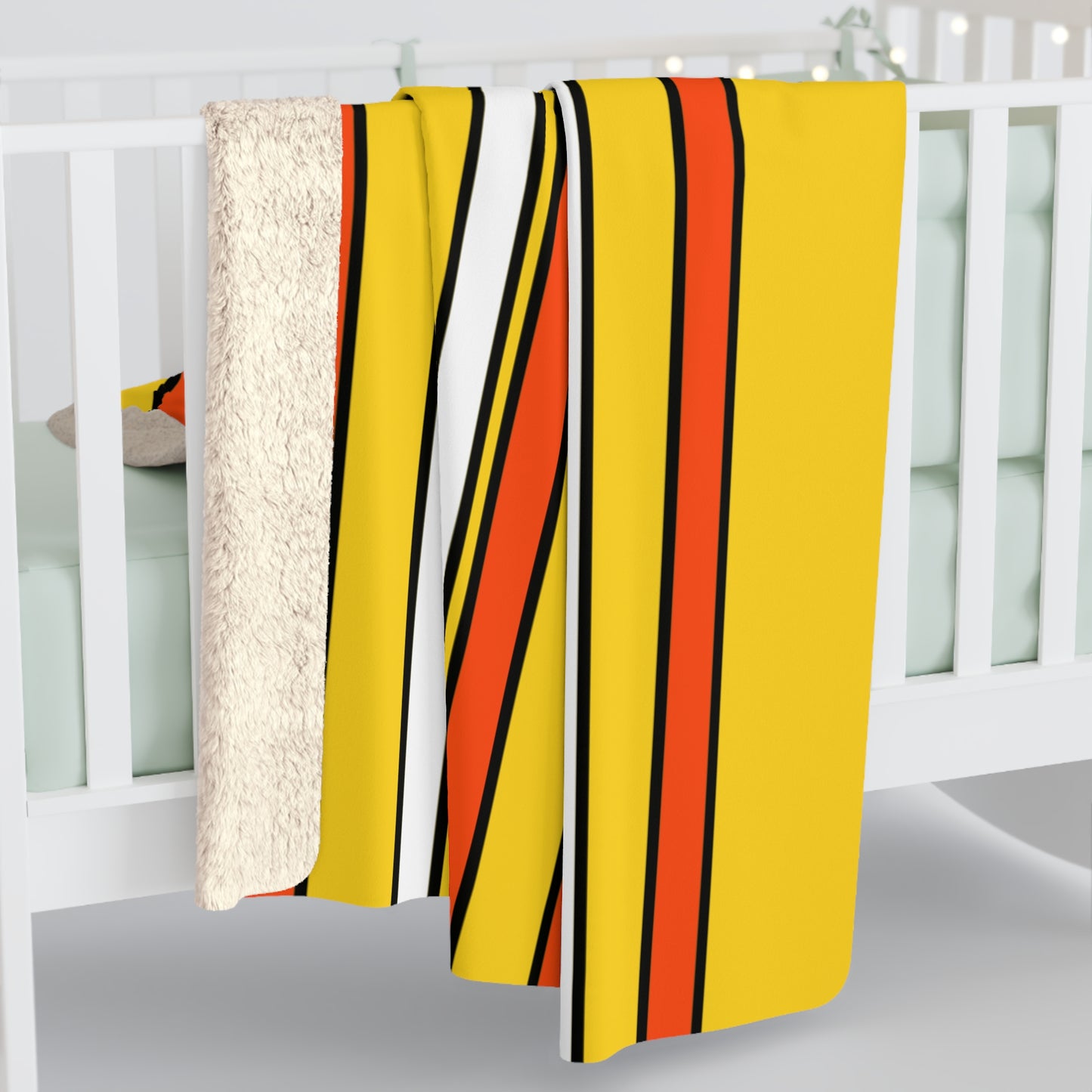Bhutan Retro Stripes Blanket Throw