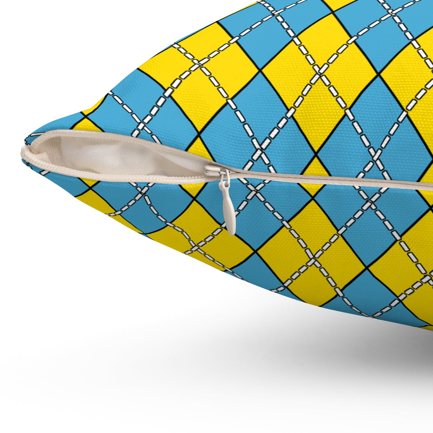 Palau Retro Argyle Cushion Pillow