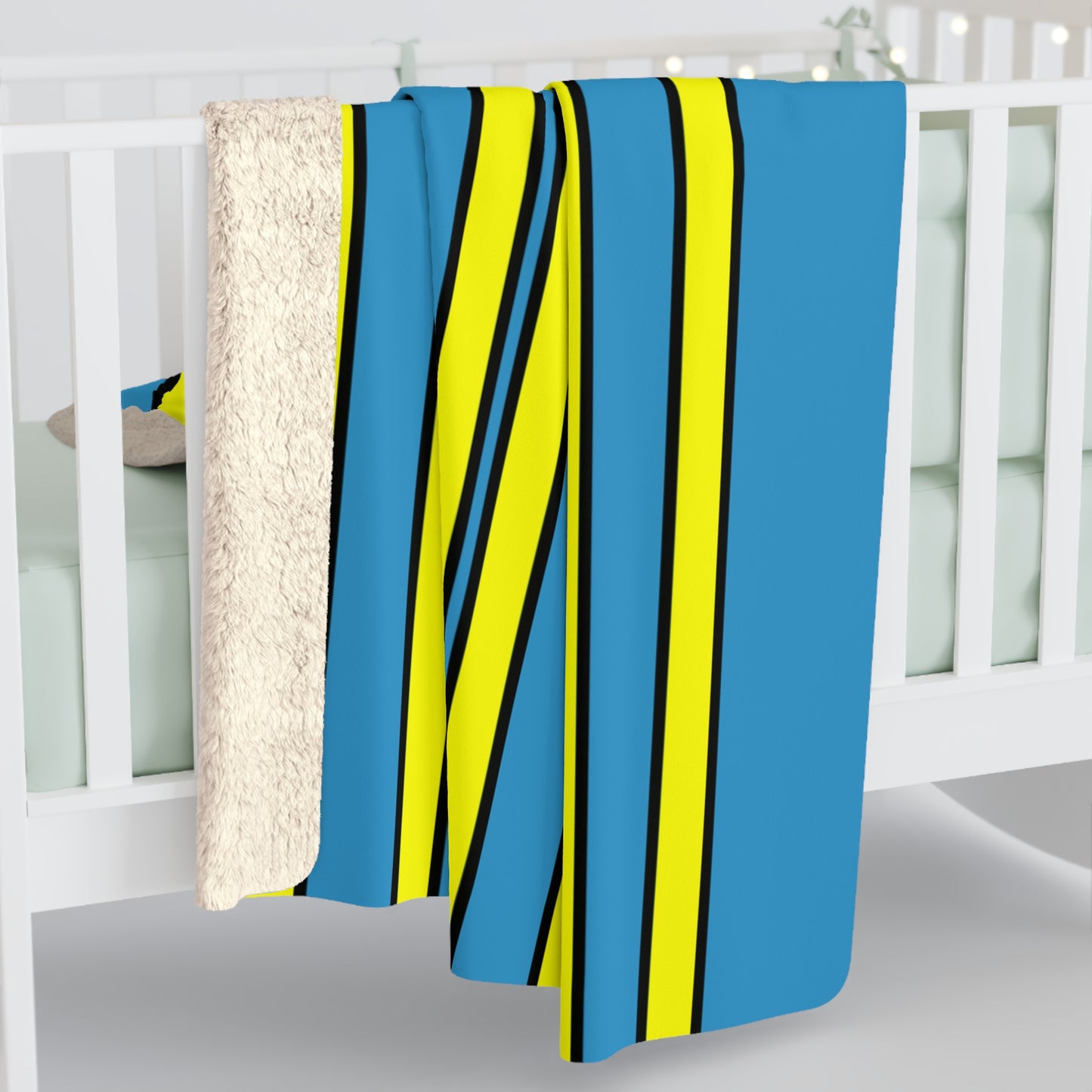 Aruba Retro Stripes Blanket Throw