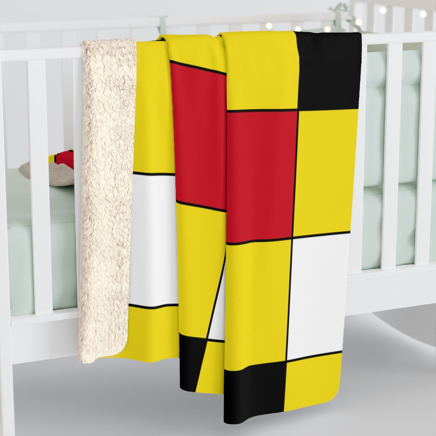 Brunei Darussalam Retro Check Blanket Throw
