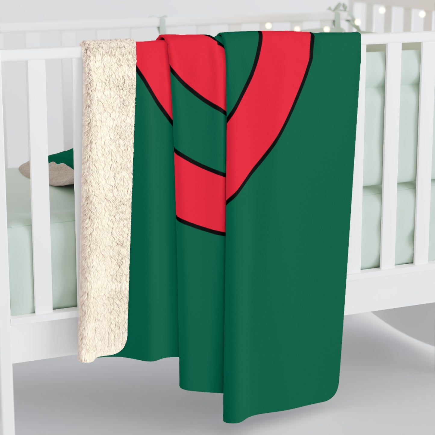Bangladesh Retro Target Blanket Throw