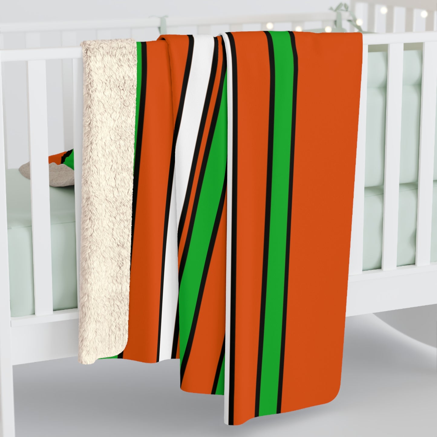 Niger Retro Stripes Blanket Throw