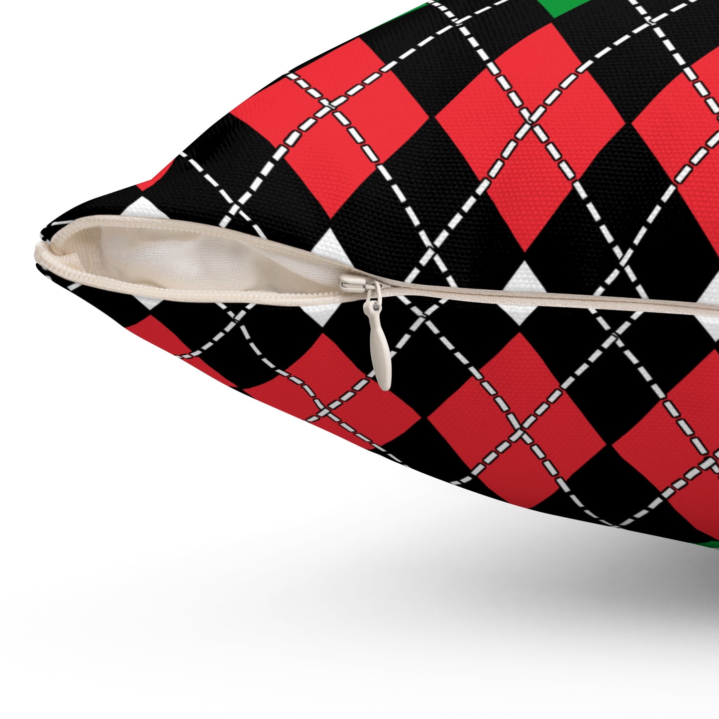 Palestine Retro Argyle Cushion Pillow