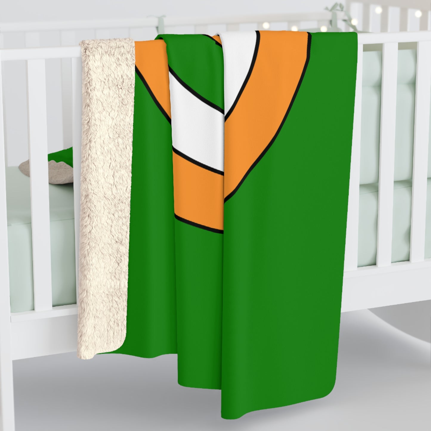 India Retro Target Blanket Throw