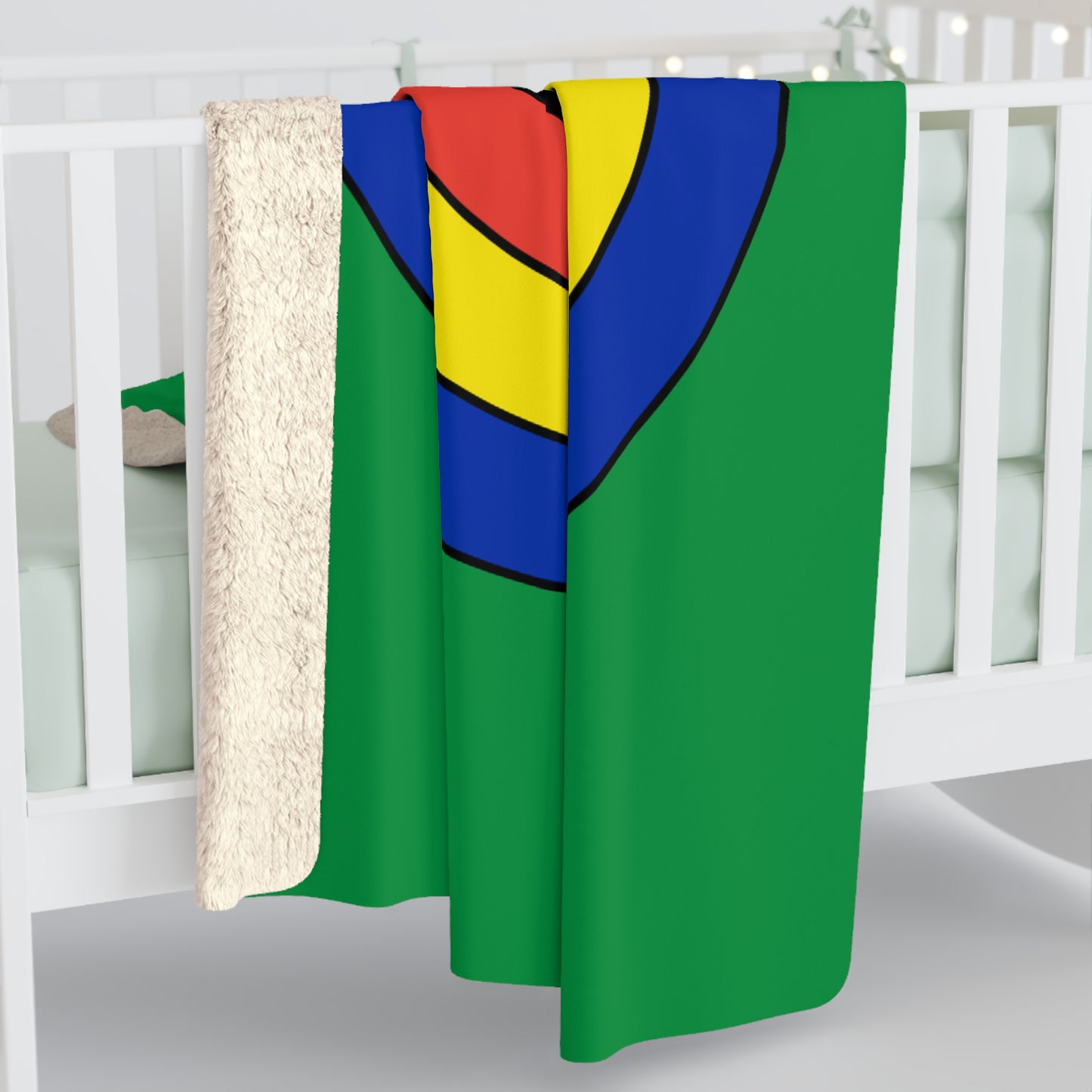 New Caledonia Retro Target Blanket Throw