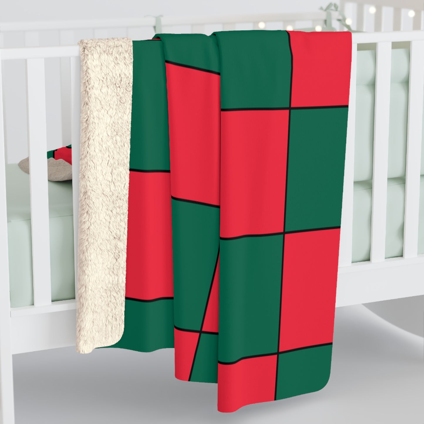 Bangladesh Retro Check Blanket Throw