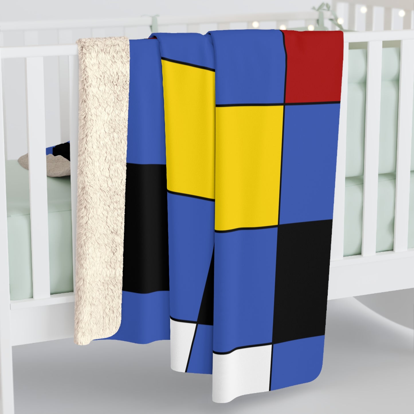 Eswatini Retro Check Blanket Throw