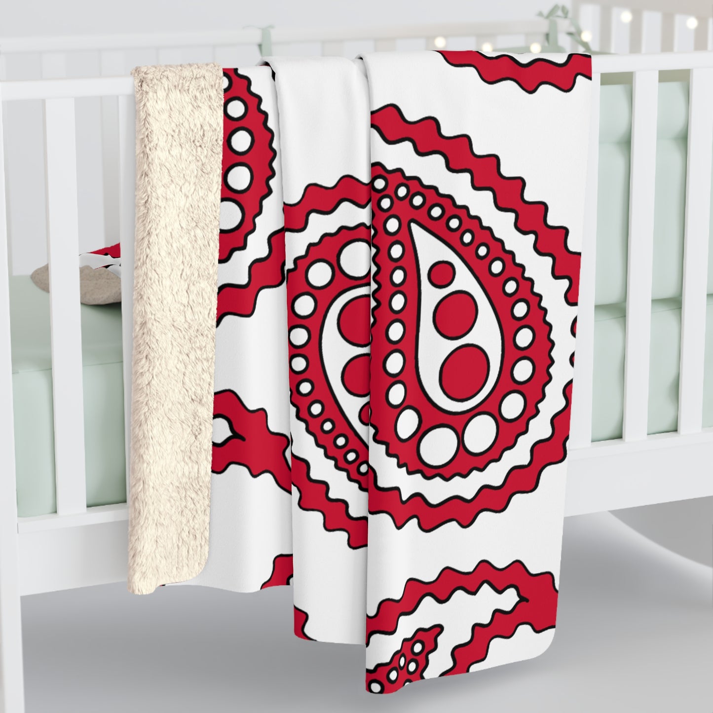 Greenland Retro Paisley Blanket Throw
