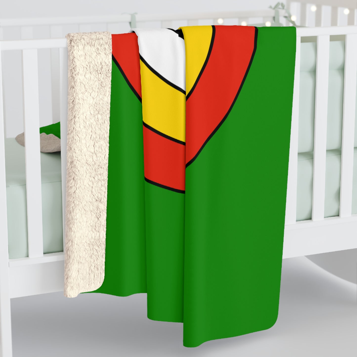 Dominica Retro Target Blanket Throw