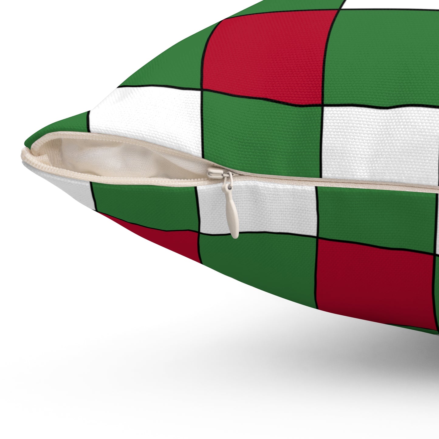 Suriname Retro Check Cushion Pillow