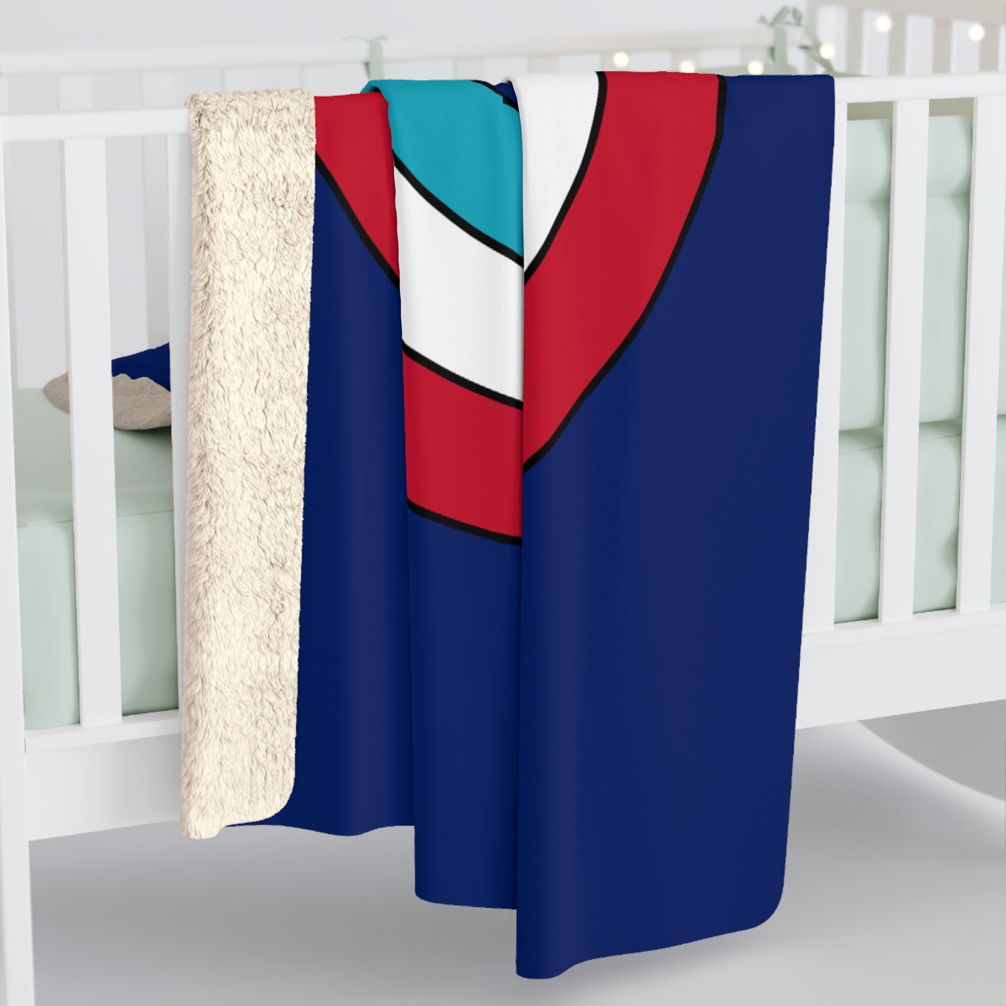 Montserrat Retro Target Blanket Throw