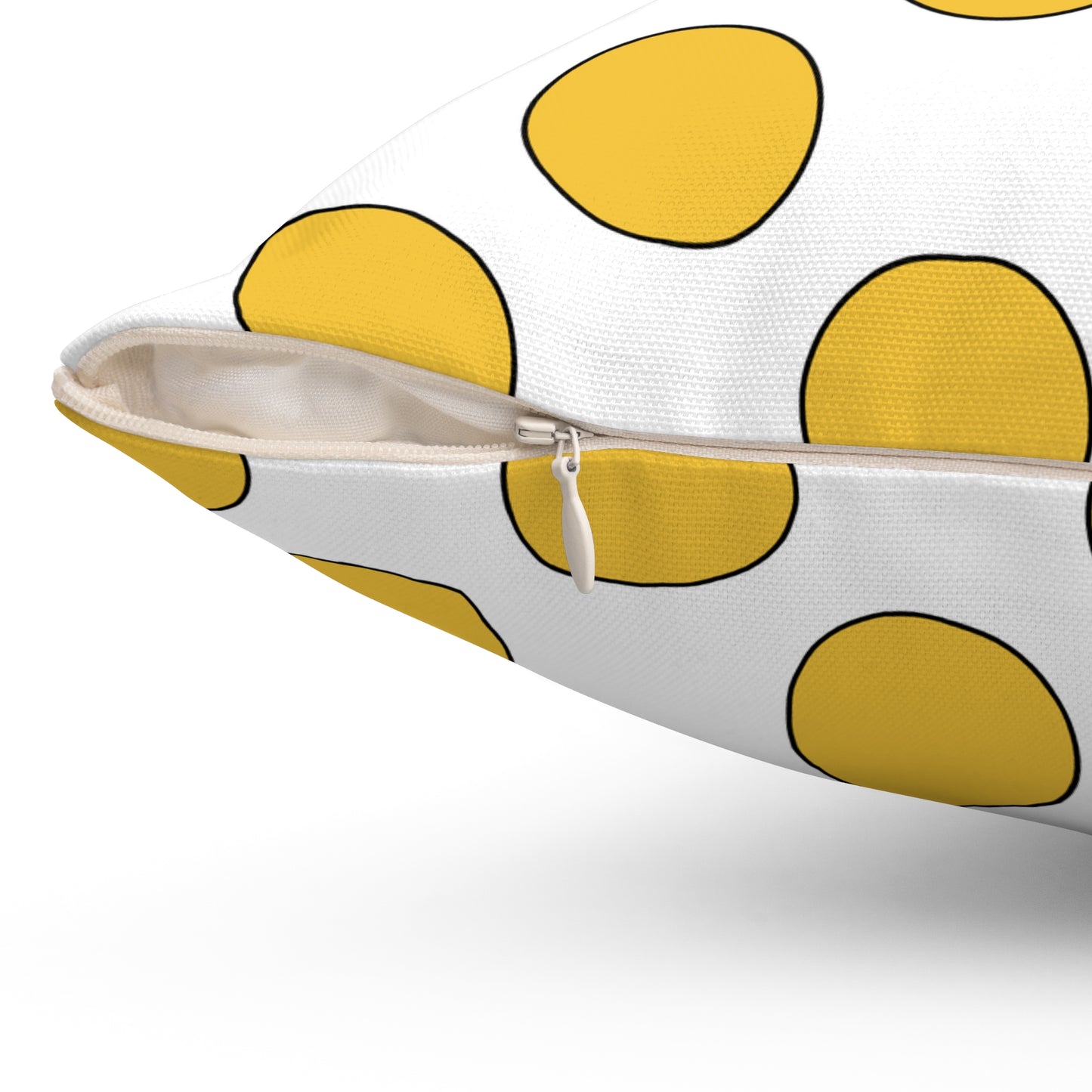 United States Virgin Islands Retro Polka Dots Cushion Pillow