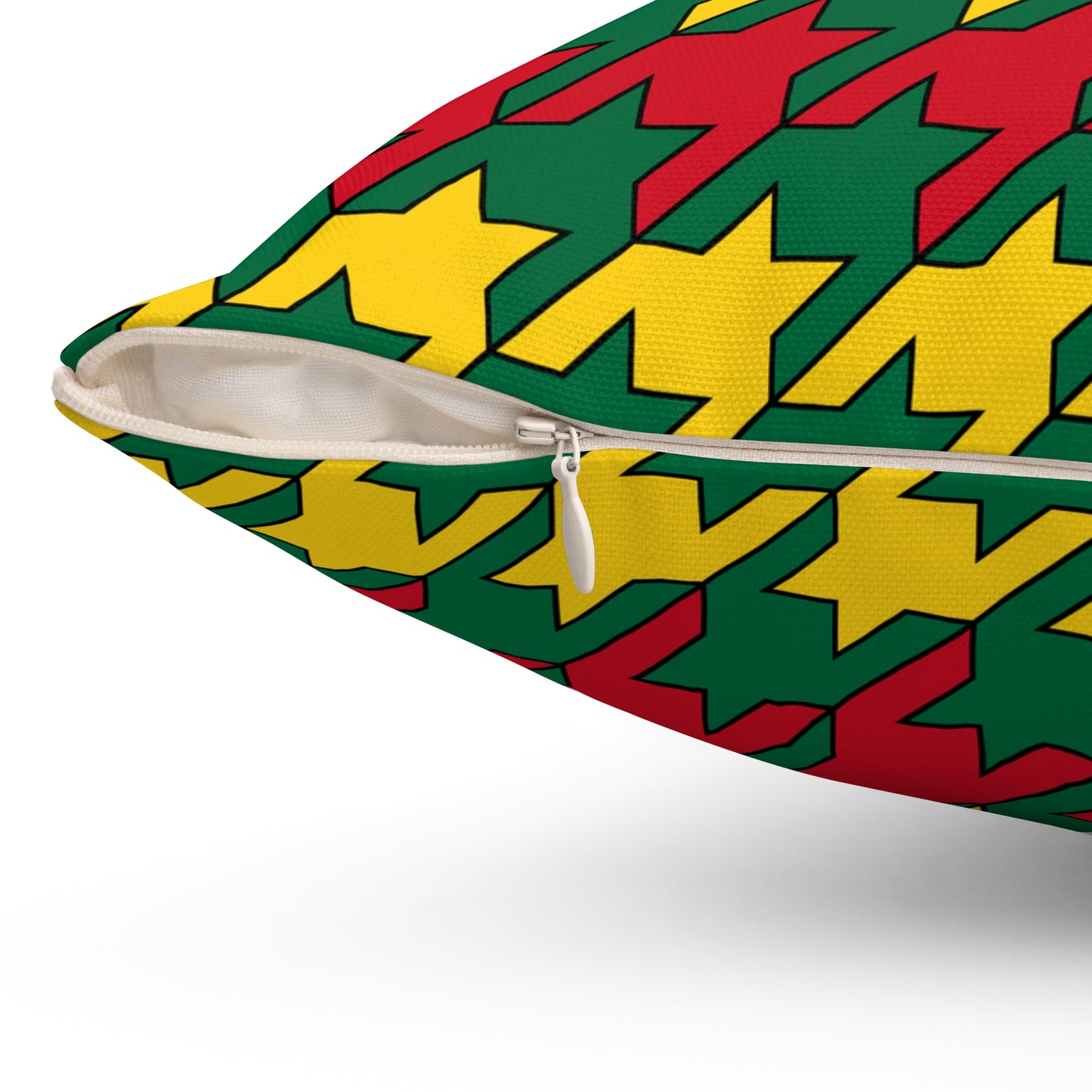 Ghana Retro Houndstooth Cushion Pillow