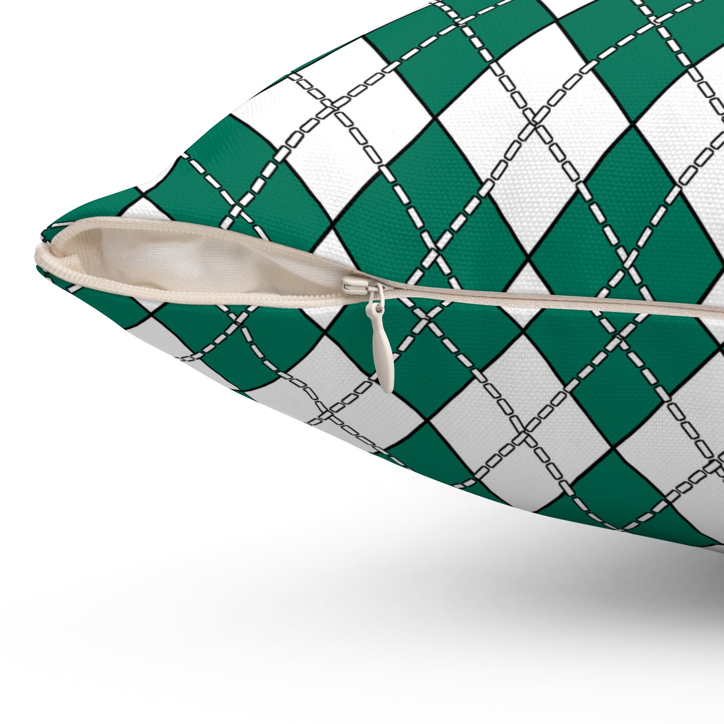 Macao Retro Argyle Cushion Pillow