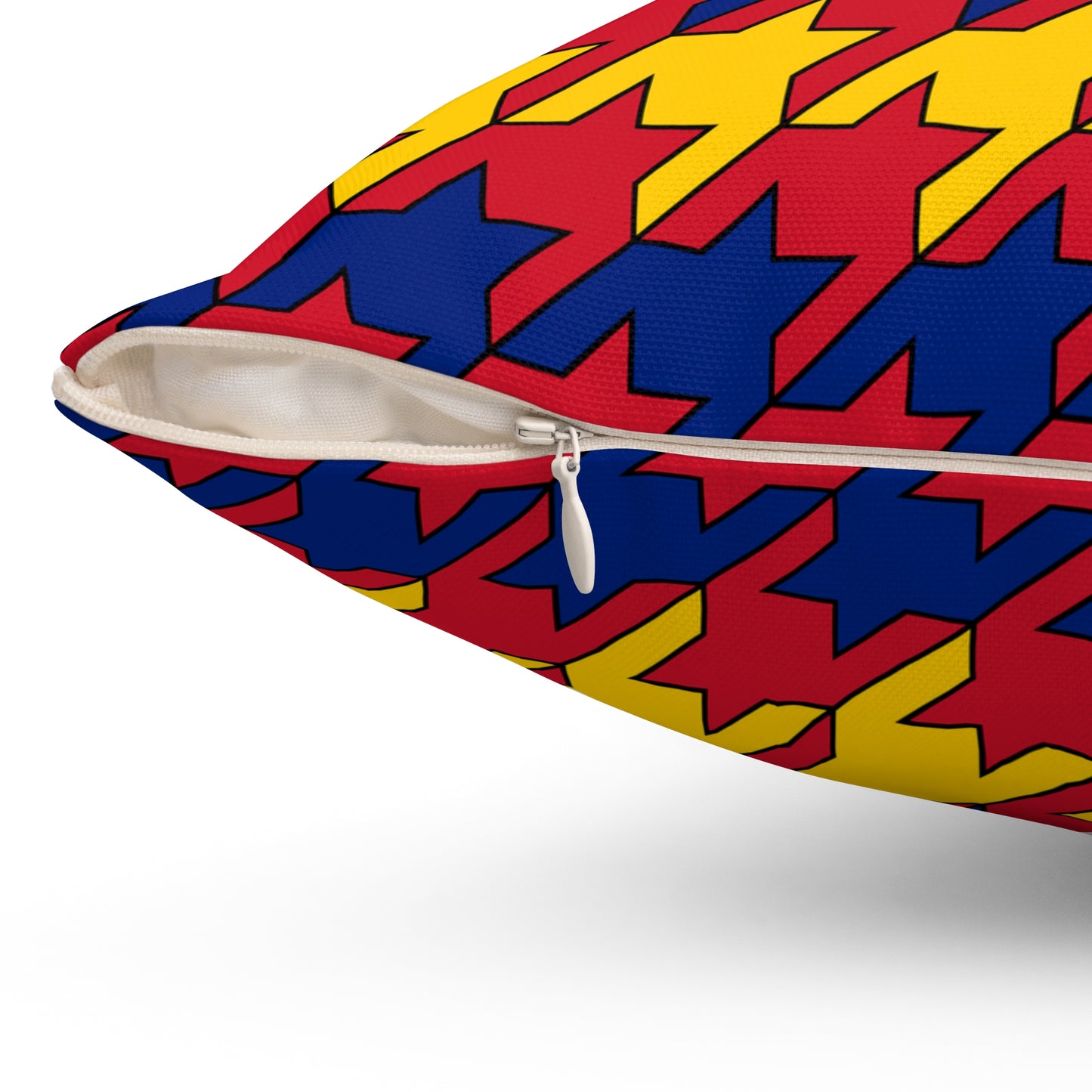 Venezuela Retro Houndstooth Cushion Pillow