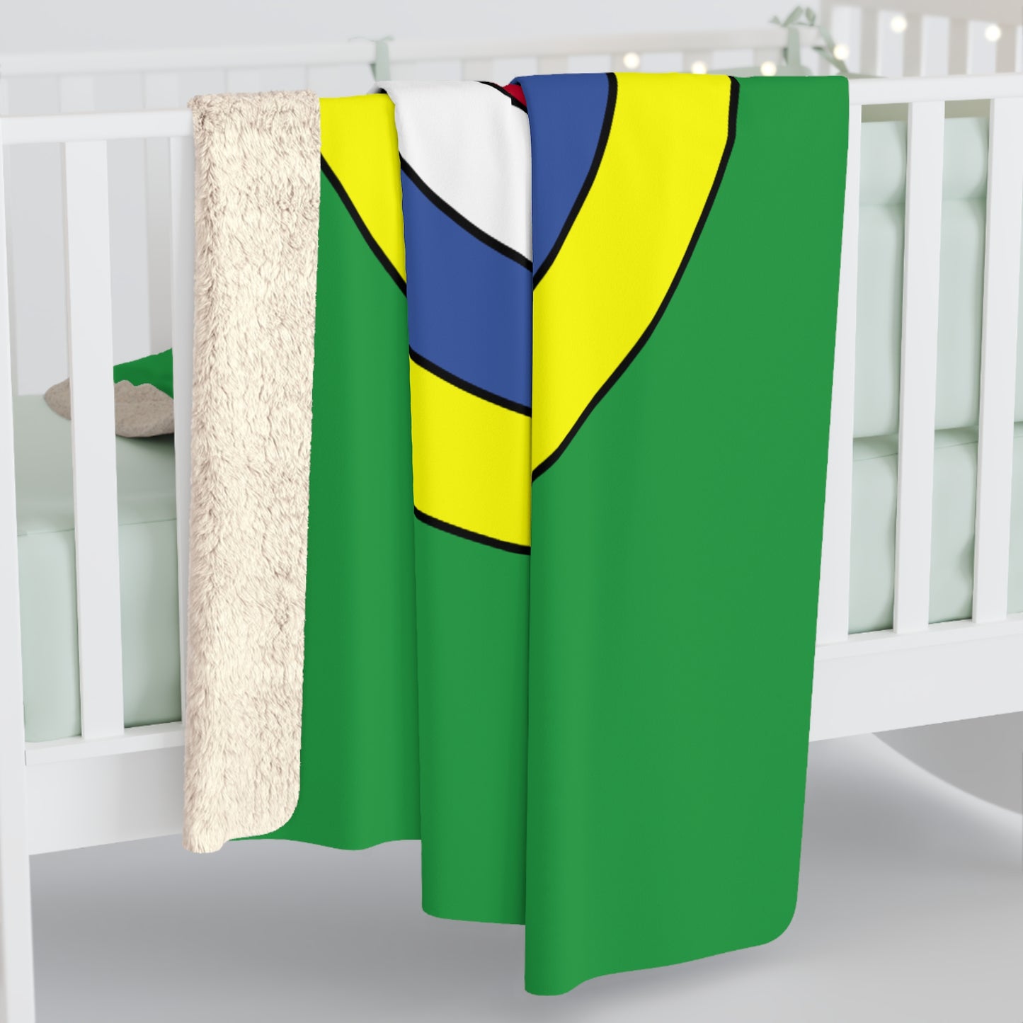 Comoros Retro Target Blanket Throw