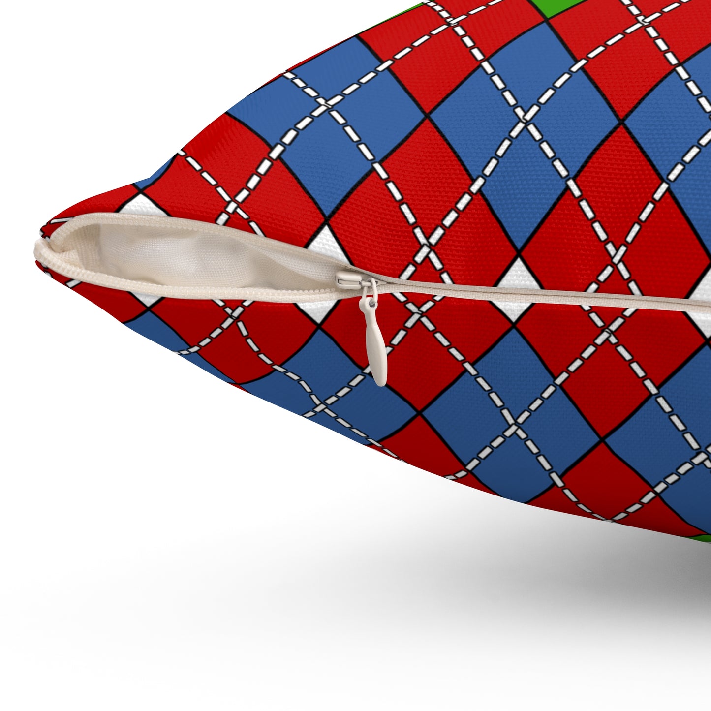 Namibia Retro Argyle Cushion Pillow