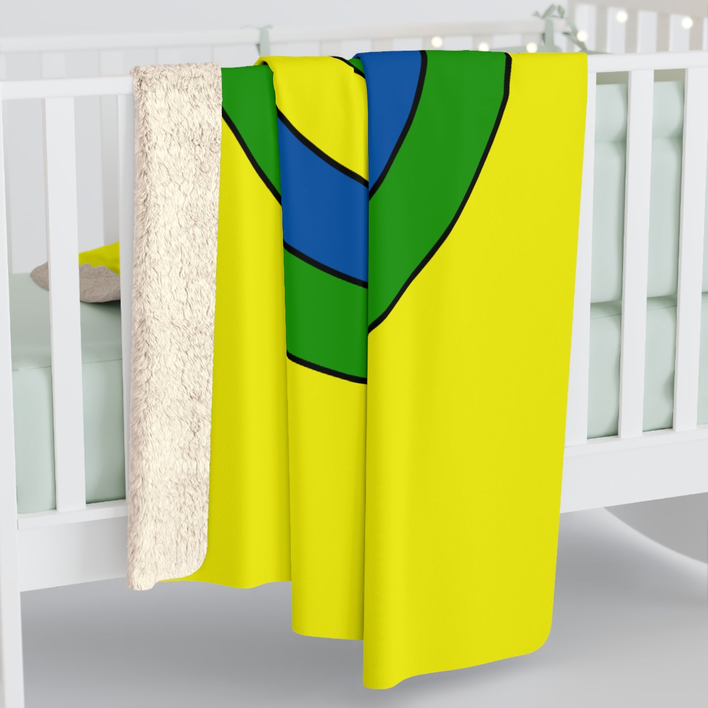Saint Vincent And The Grenadines Retro Target Blanket Throw