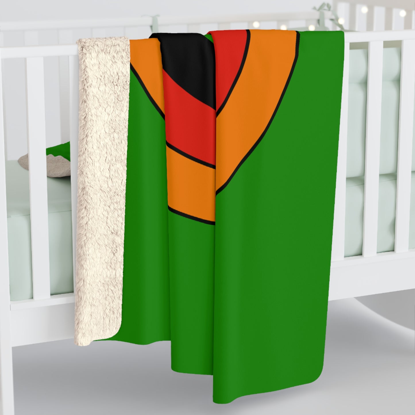 Zambia Retro Target Blanket Throw