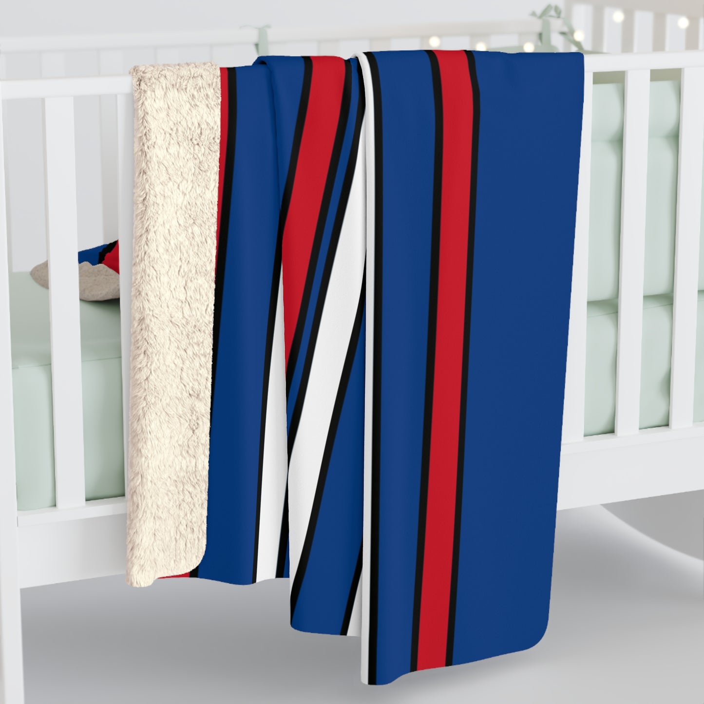 Belize Retro Stripes Blanket Throw