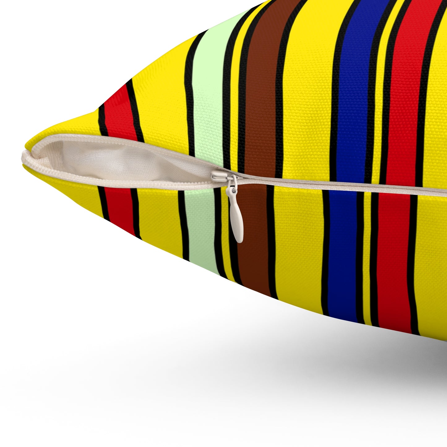 Ecuador Retro Stripes Cushion Pillow