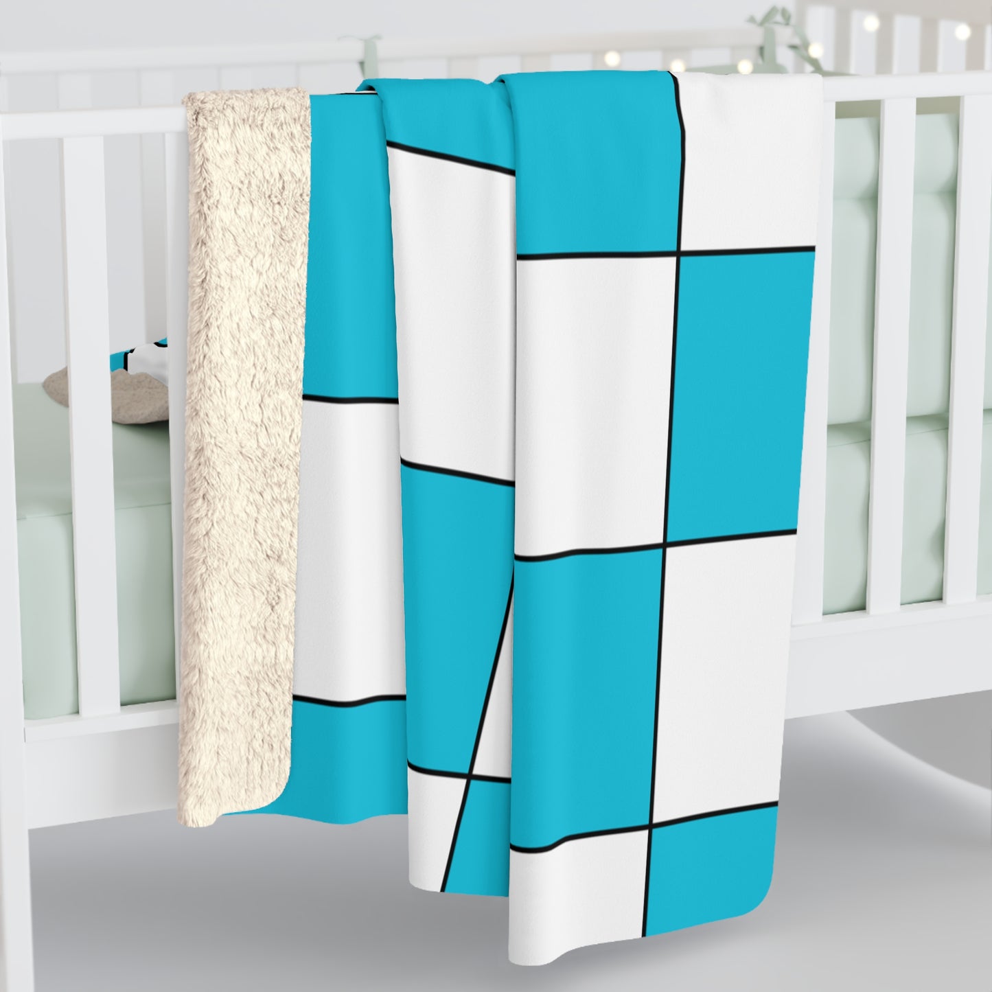 Honduras Retro Check Blanket Throw