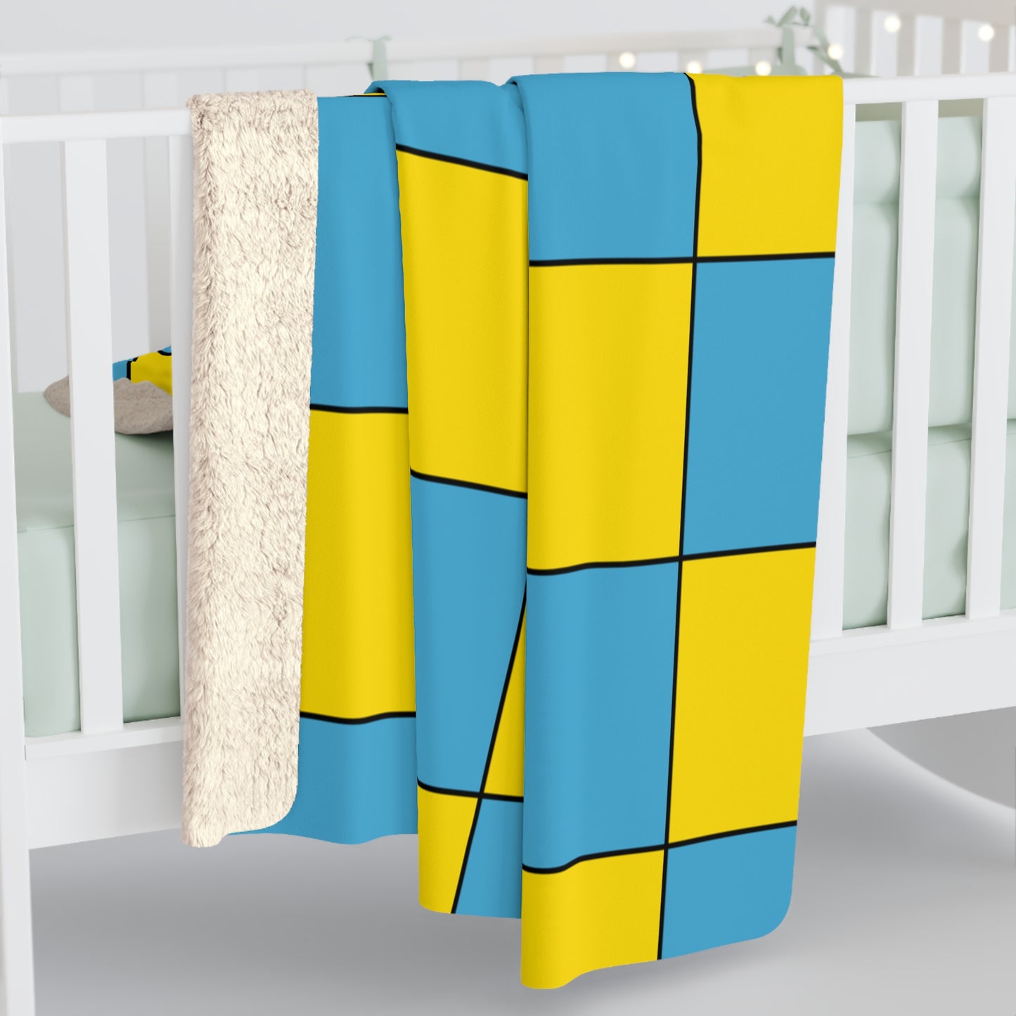 Palau Retro Check Blanket Throw