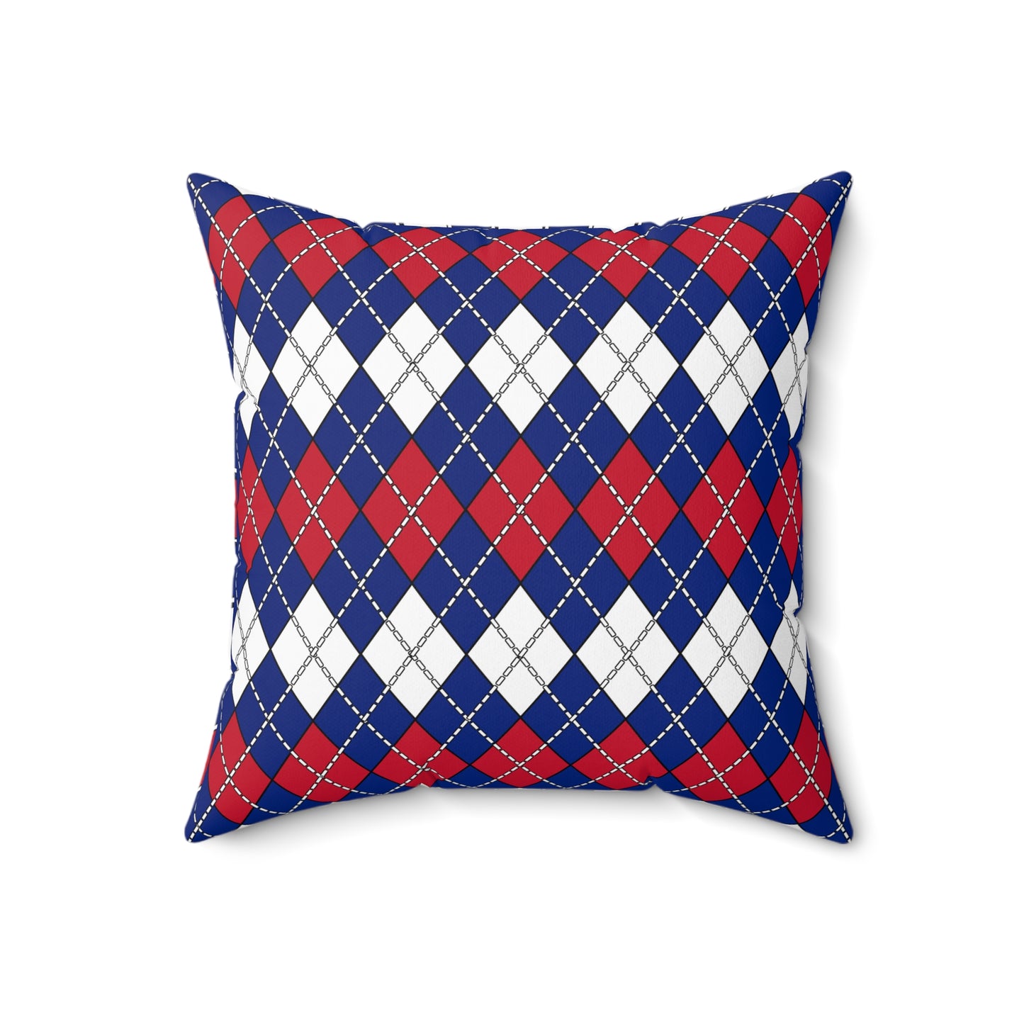 New Zealand Retro Argyle Cushion Pillow