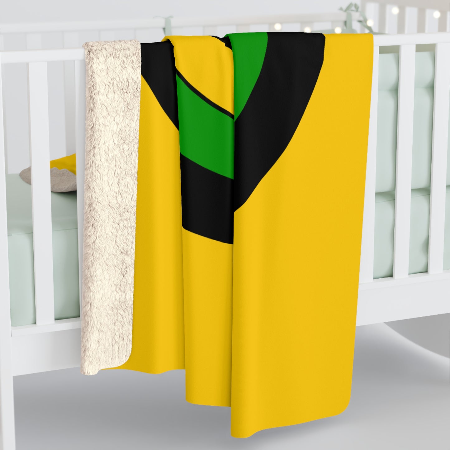 Jamaica Retro Target Blanket Throw