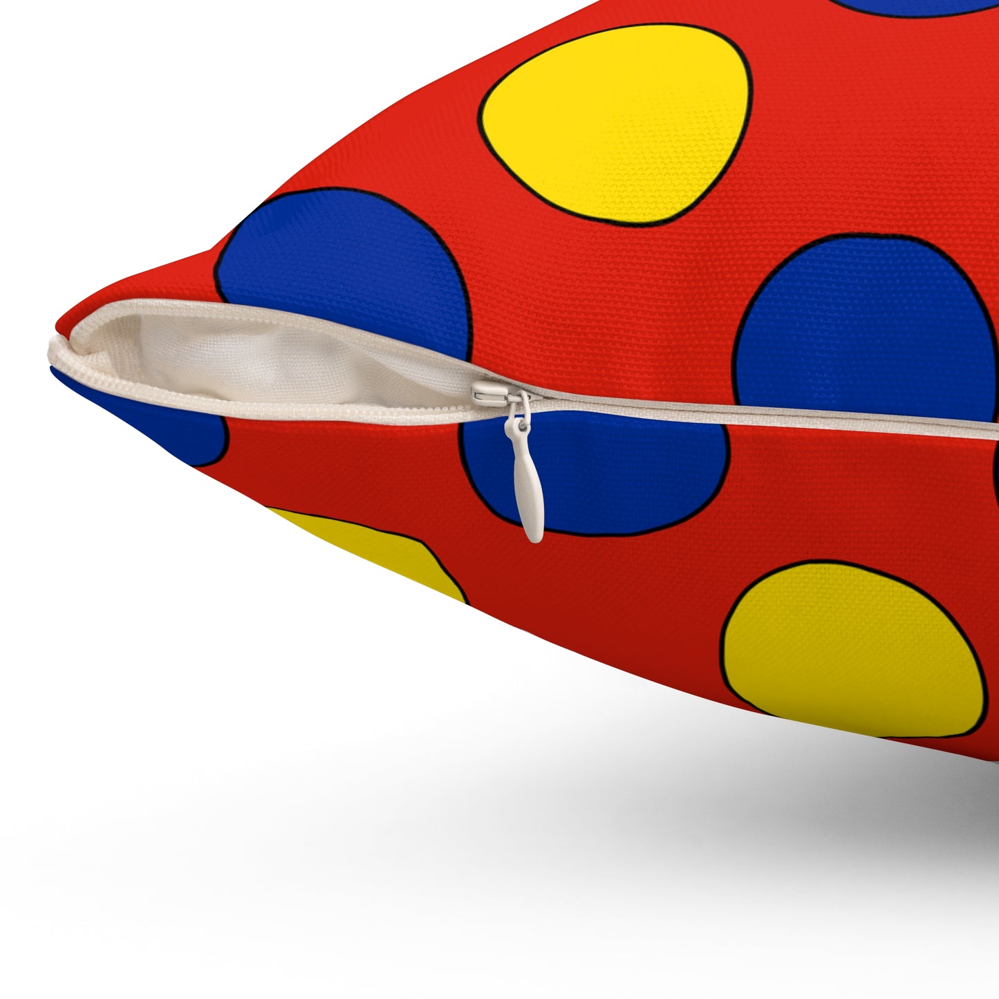 Romania Retro Polka Dots Cushion Pillow