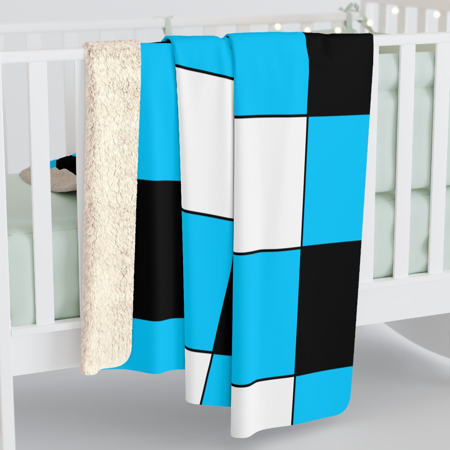 Botswana Retro Check Blanket Throw