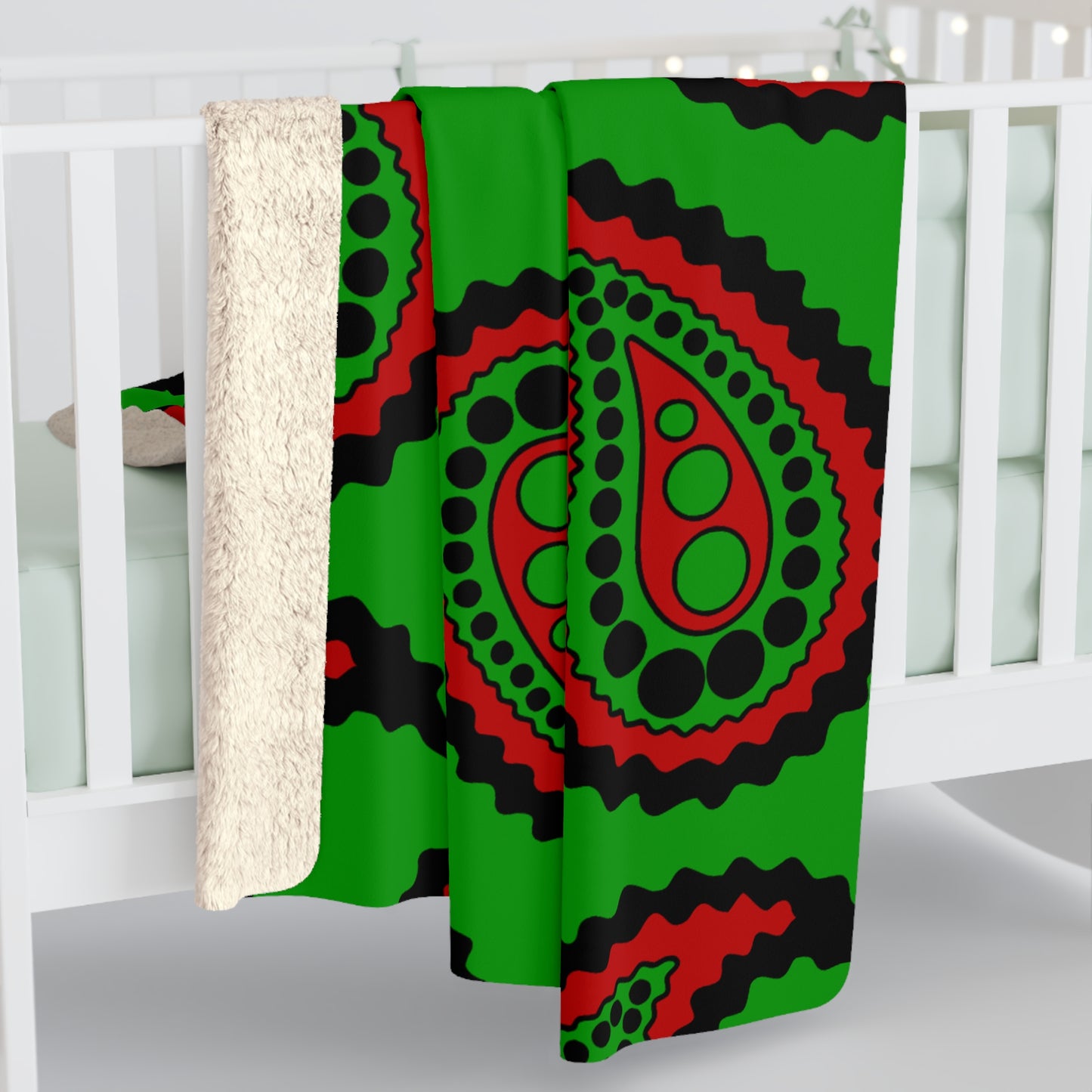 Afghanistan Retro Paisley Blanket Throw