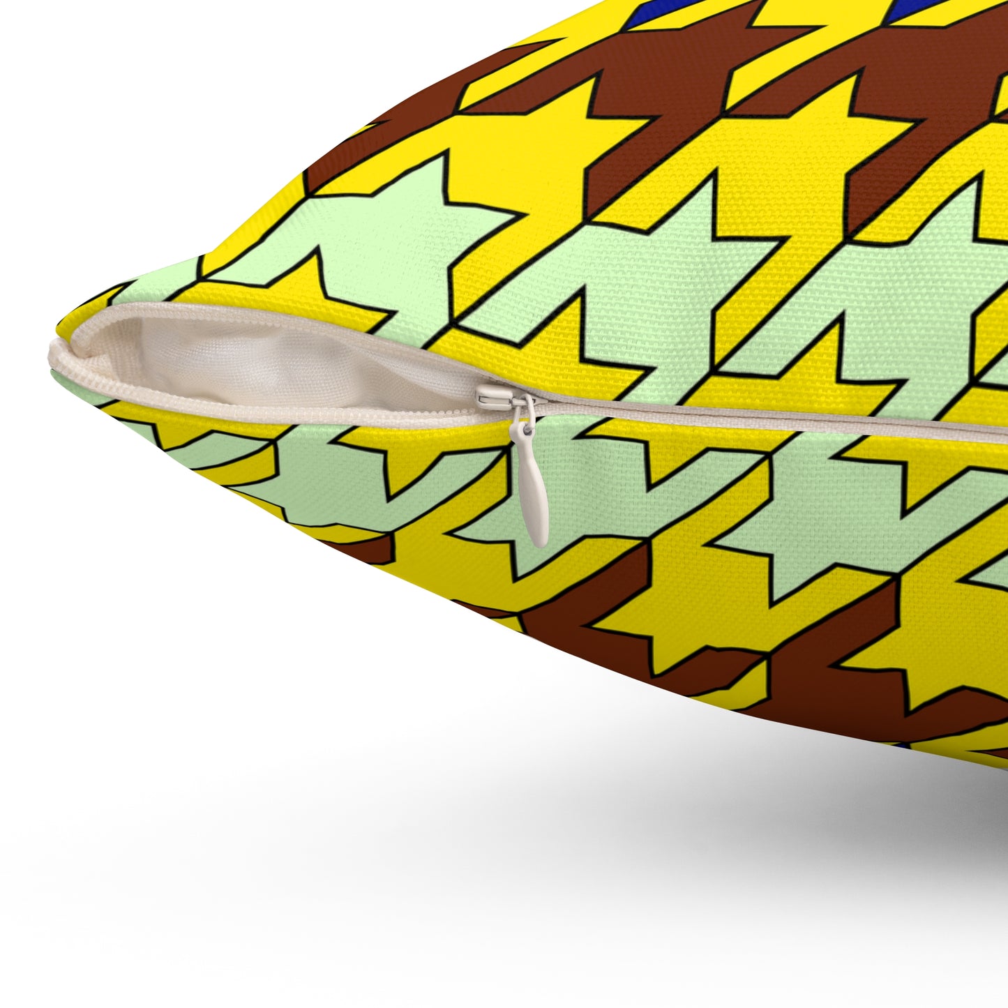 Ecuador Retro Houndstooth Cushion Pillow