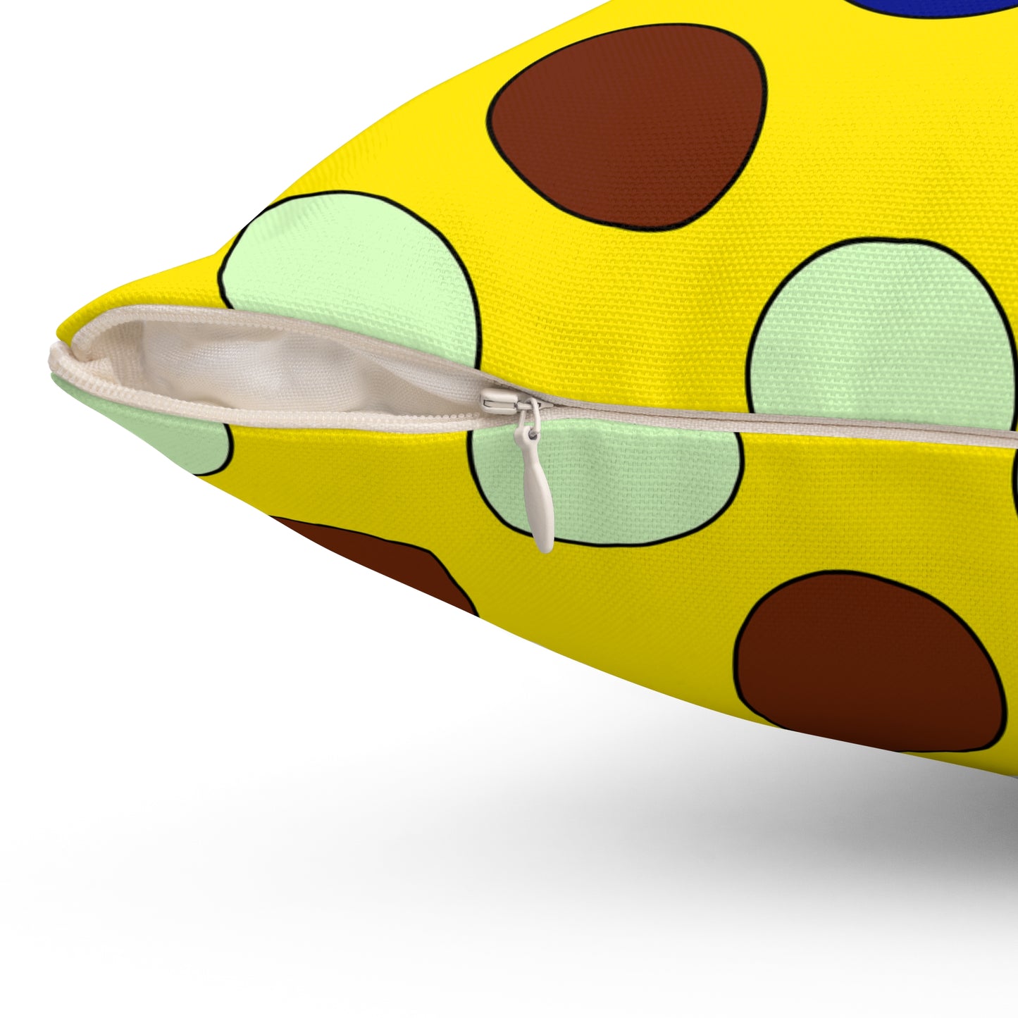 Ecuador Retro Polka Dots Cushion Pillow