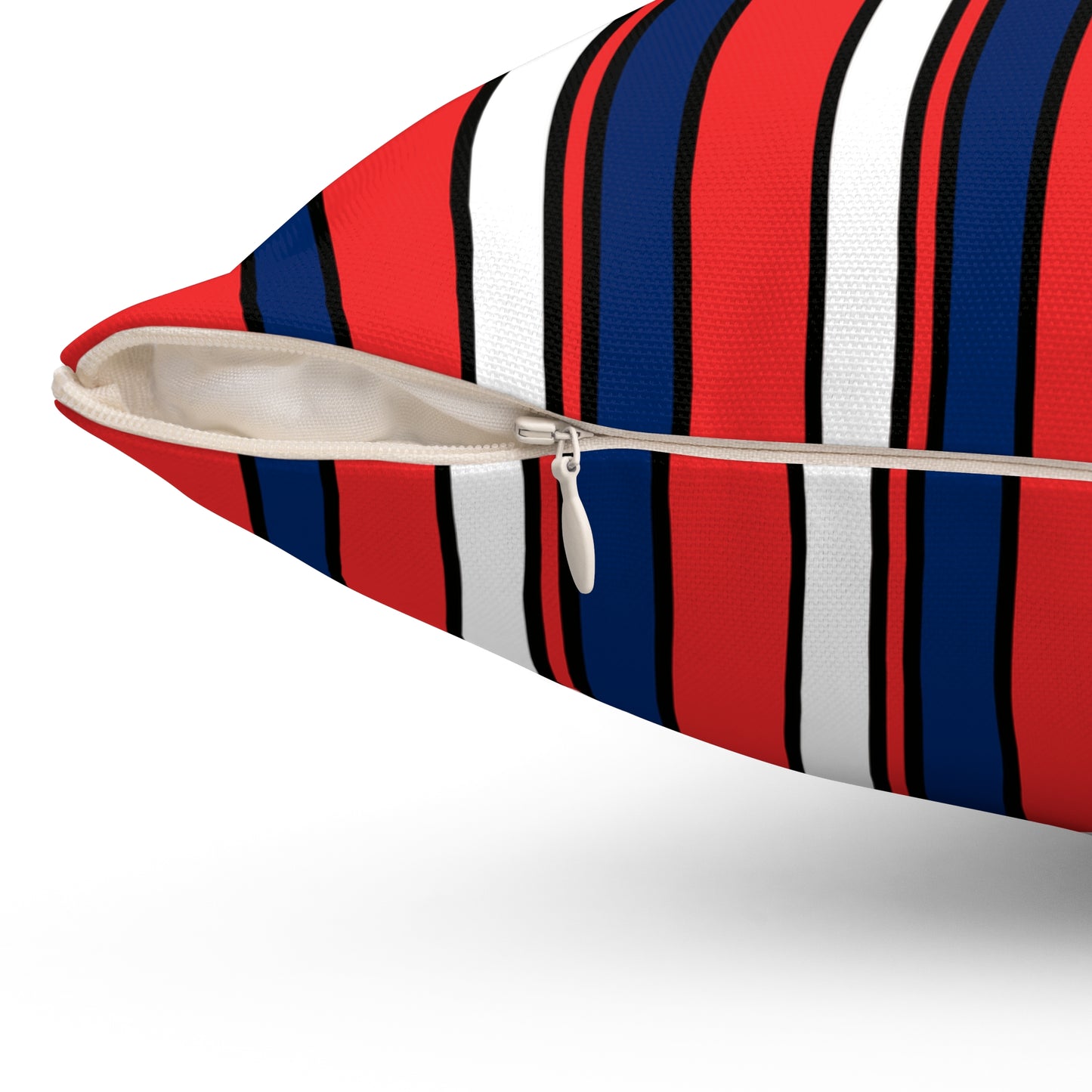 Svalbard And Jan Mayen Retro Stripes Cushion Pillow
