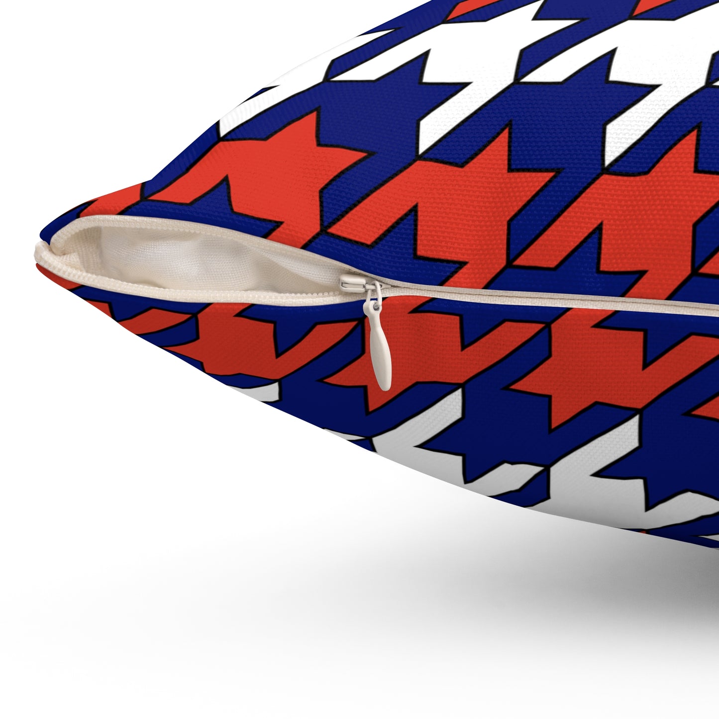 Cabo Verde Retro Houndstooth Cushion Pillow