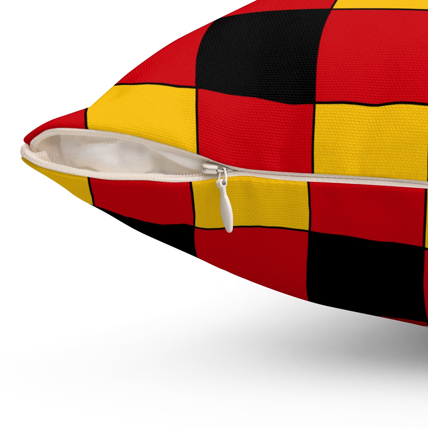 Timor Leste Retro Check Cushion Pillow