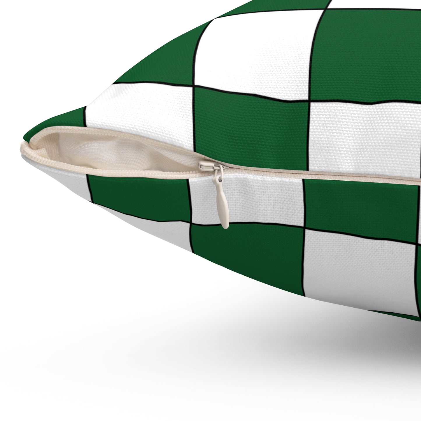 Saudi Arabia Retro Check Cushion Pillow