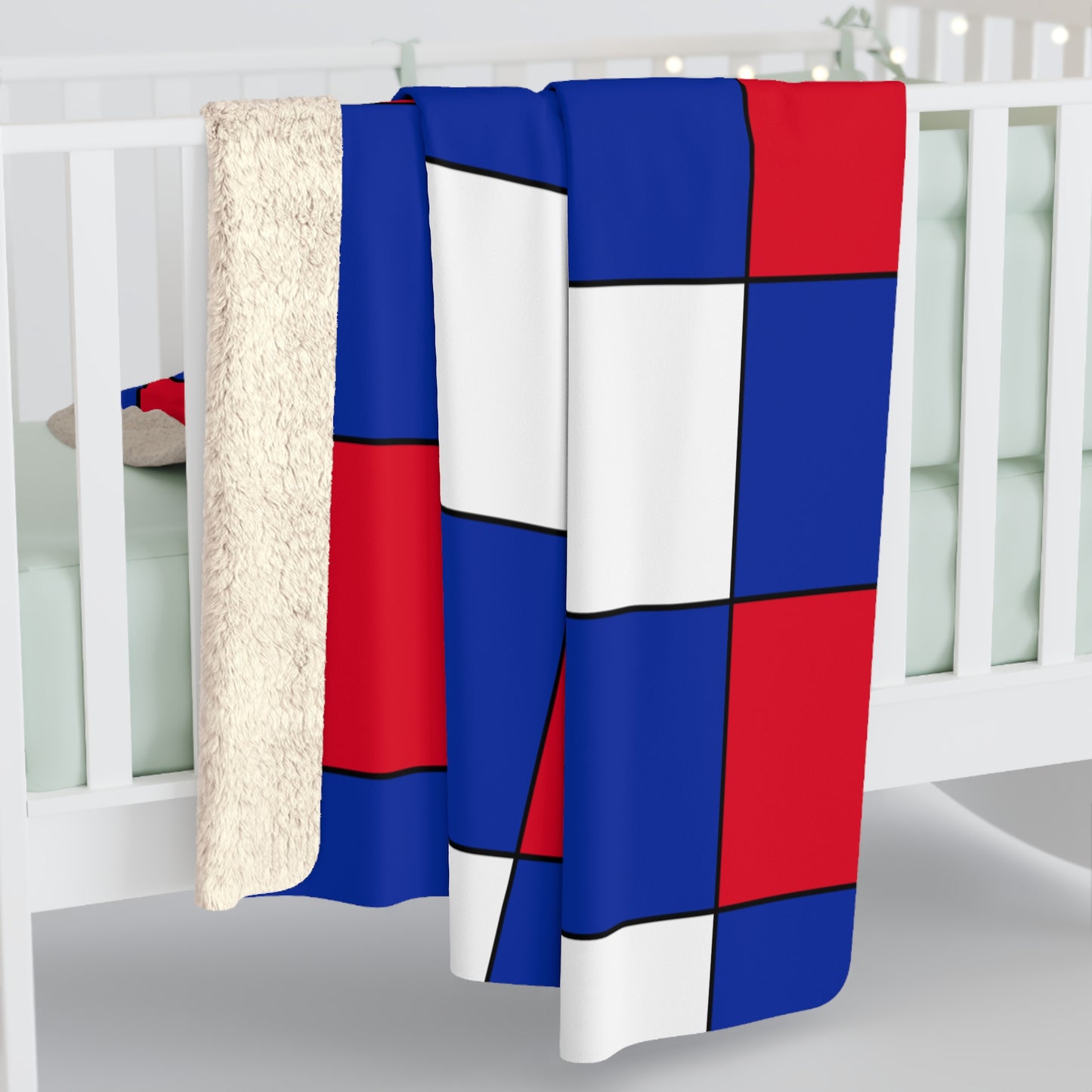 Cambodia Retro Check Blanket Throw