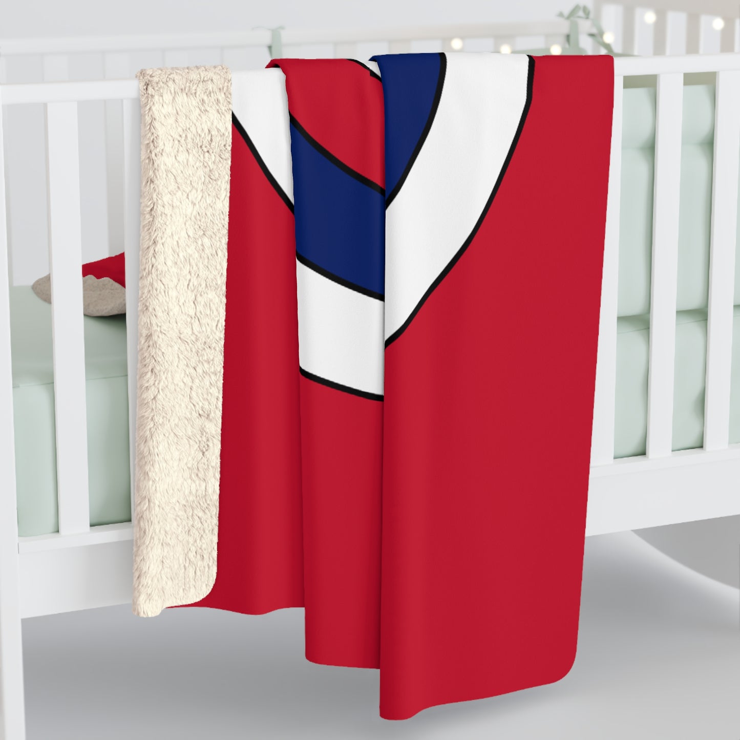 Saint Helena, Ascension And Tristan Da Cunha Retro Target Blanket Throw