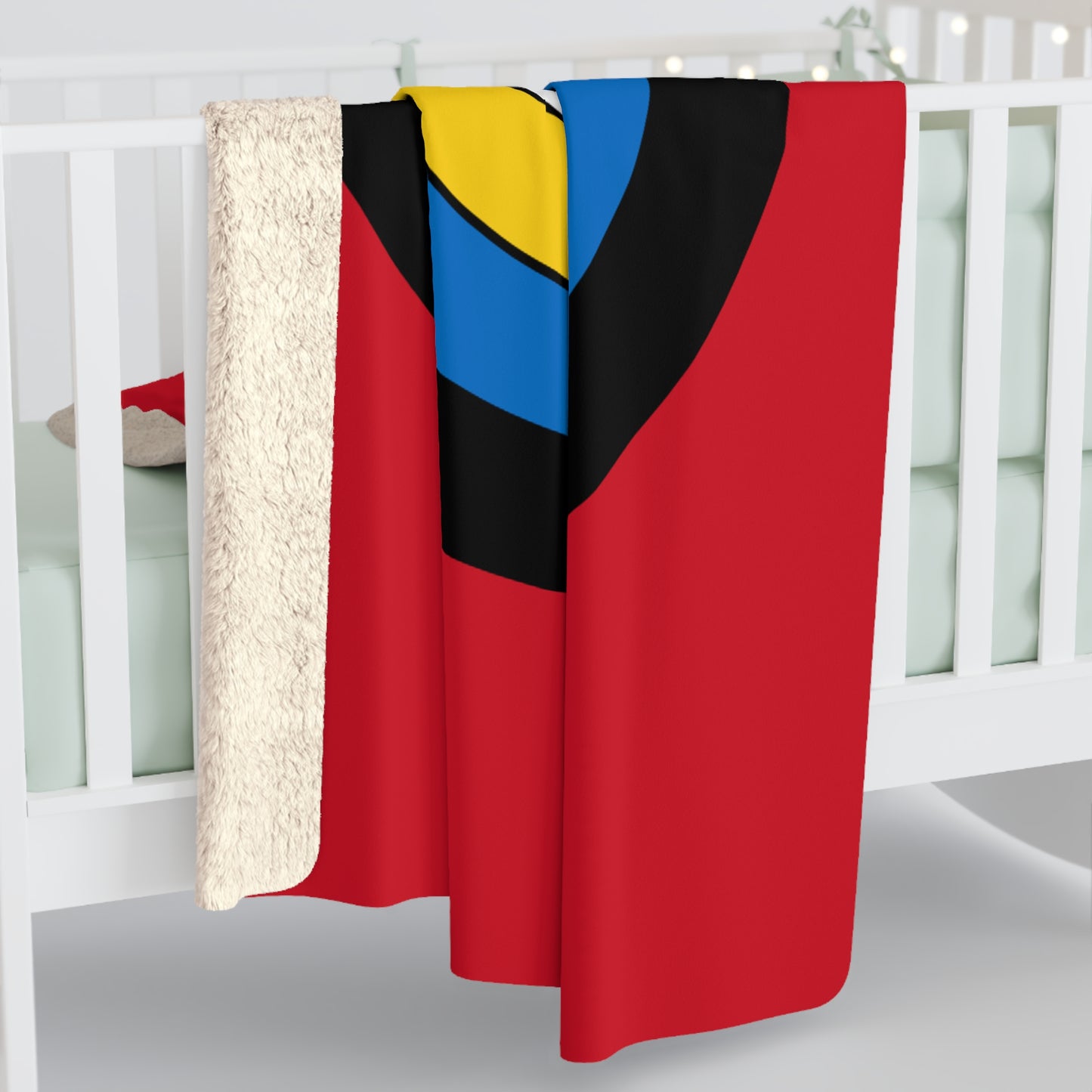 Antigua And Barbuda Retro Target Blanket Throw